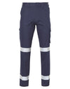 Long fit drill pants with 3M tapes / pocket on leg [53-WP13HV]