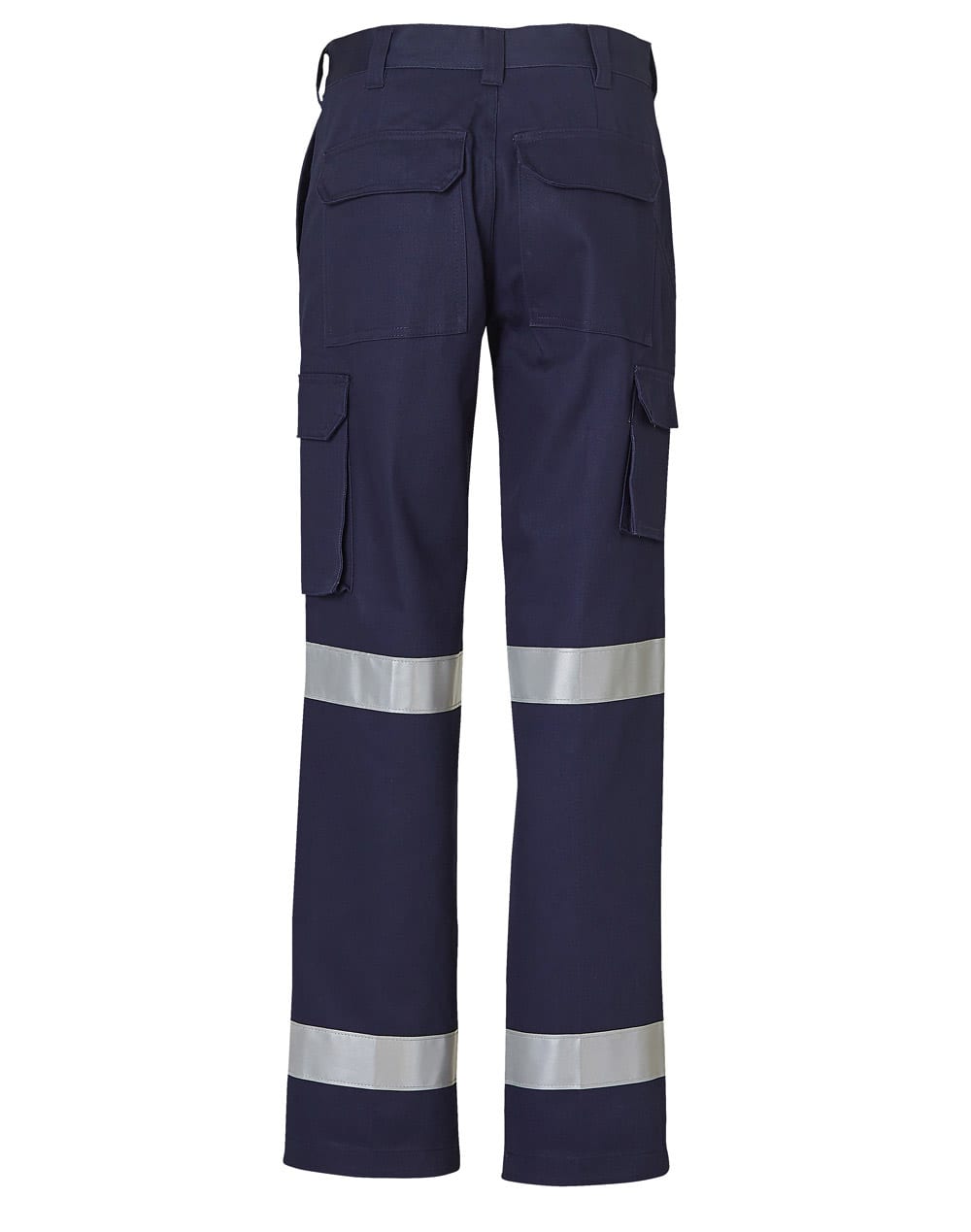 Ladies Heavy Cotton Drill Cargo Pants With Biomotion 3 M Tapes [53-WP15HV]