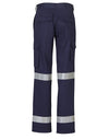 Ladies Heavy Cotton Drill Cargo Pants With Biomotion 3 M Tapes [53-WP15HV]