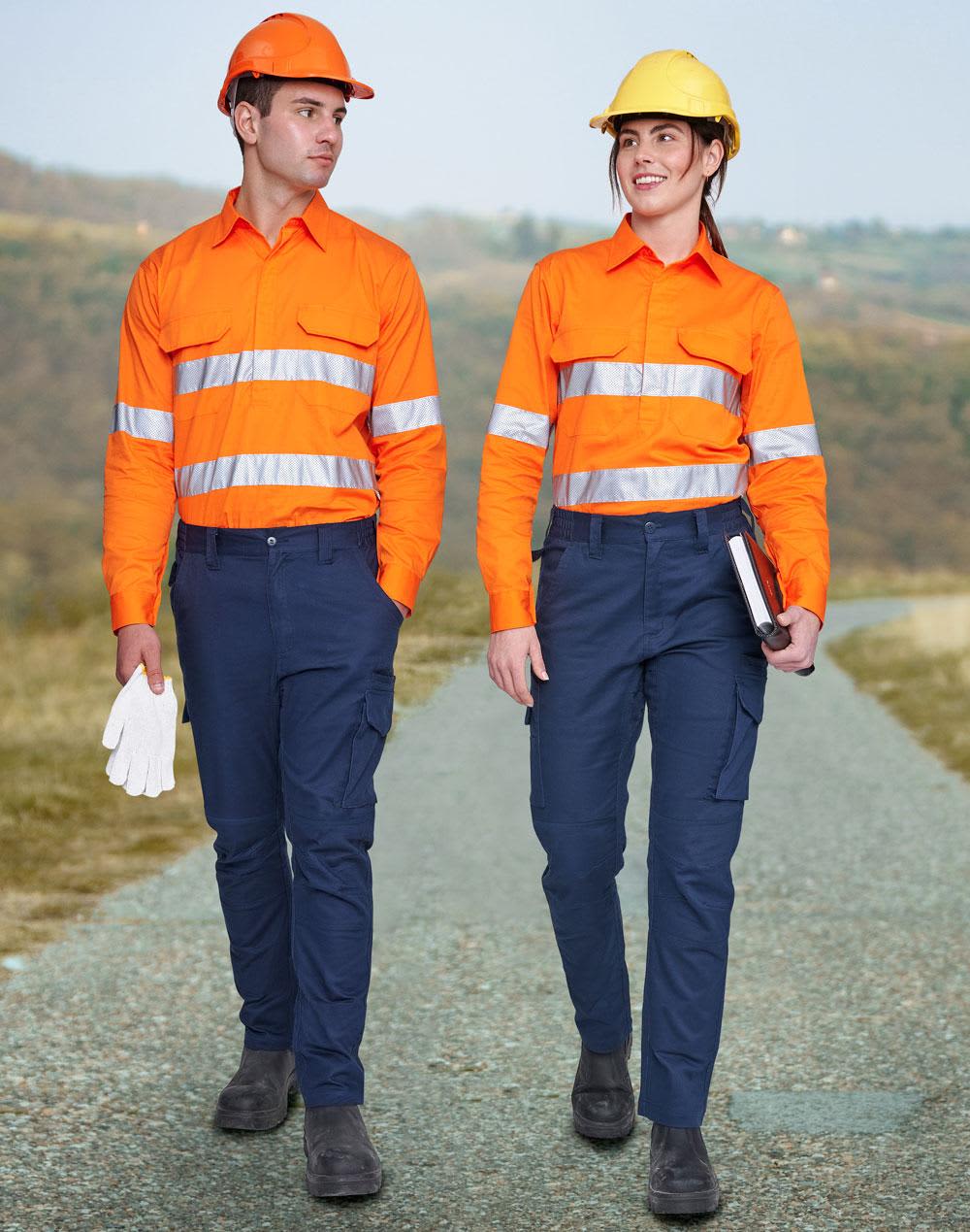 Unisex Cotton Stretch Ripstop Work Pants [53-WP26]