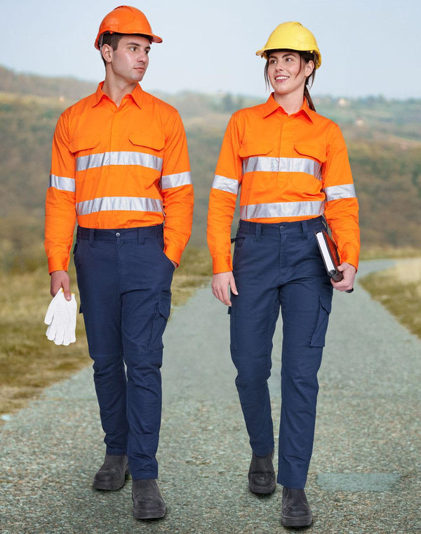 Unisex Cotton Stretch Ripstop Work Pants [53-WP26]