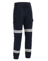 Cotton Stretch Drill Cuffed Work Pants With Tapes [53-WP28HV]