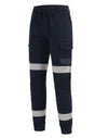 Cotton Stretch Drill Cuffed Work Pants With Tapes [53-WP28HV]
