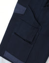 Cotton Stretch Drill Cuffed Work Pants With Tapes [53-WP28HV]