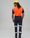 DWR Water Repellent Flexi Work Pants With Tapes [53-WP30HV]
