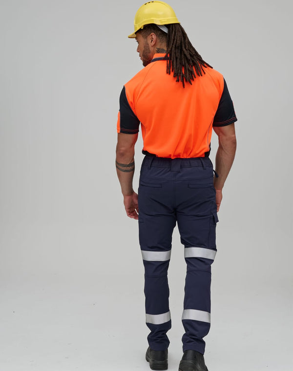 DWR Water Repellent Flexi Work Pants With Tapes [53-WP30HV]