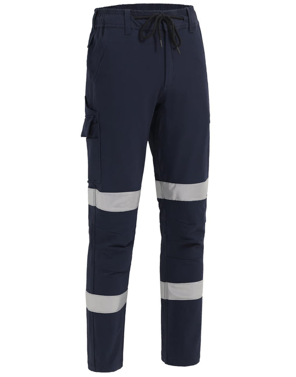 DWR Water Repellent Flexi Work Pants With Tapes [53-WP30HV]