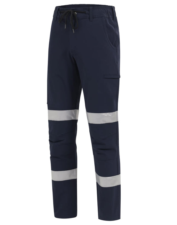 DWR Water Repellent Flexi Work Pants With Tapes [53-WP30HV]