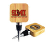 Bamboo Wine Stopper Opener [19-WS003]
