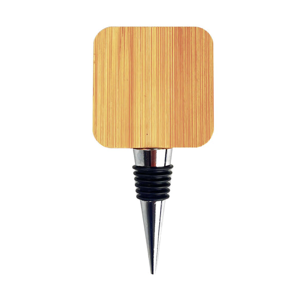 Bamboo Wine Stopper Opener [19-WS003]