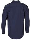 WT04WDS/L drill shirt pocket pen holder L/S [53-WT04(WDS/L)]