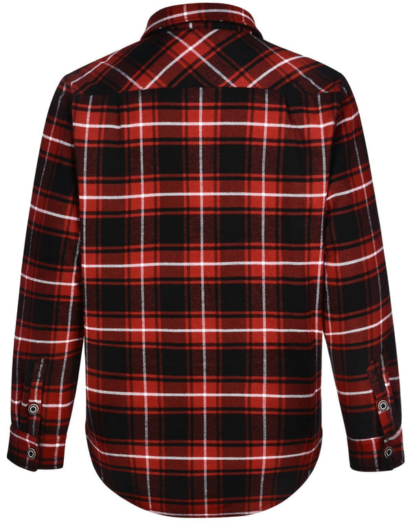 Adults Quilted Flannel Shirt [53-WT07]