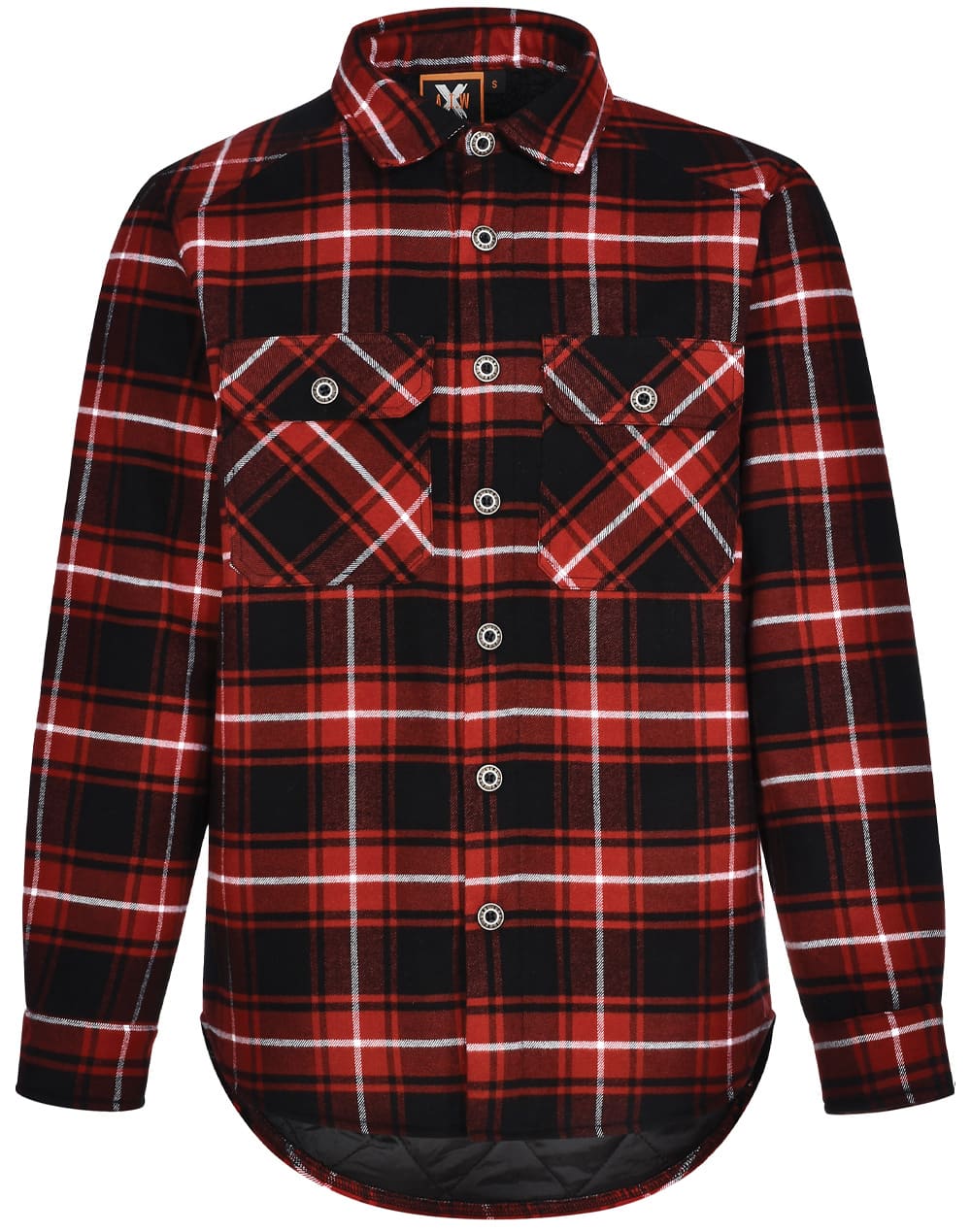 Adults Quilted Flannel Shirt [53-WT07]