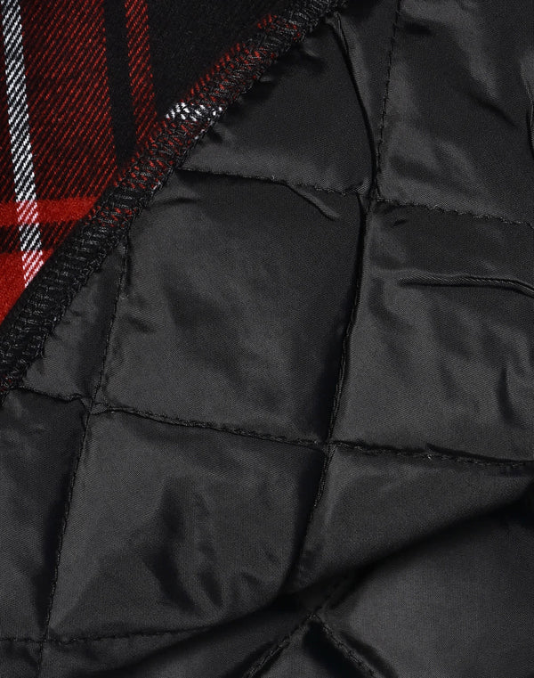 Adults Quilted Flannel Shirt [53-WT07]