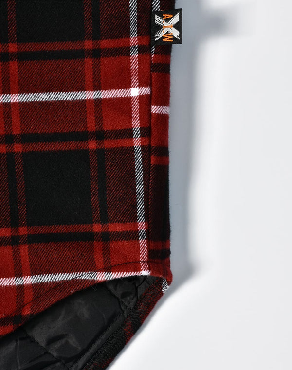 Adults Quilted Flannel Shirt [53-WT07]