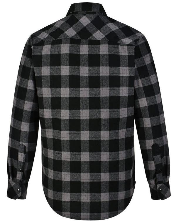 Unisex Classic Flannel Plaid Ls Shirt [53-WT11]