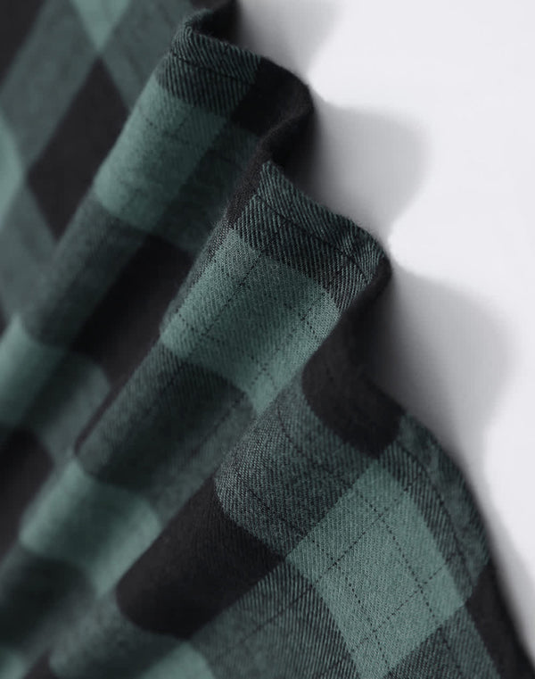 Unisex Flannel Plaid Shirt [53-WT11]