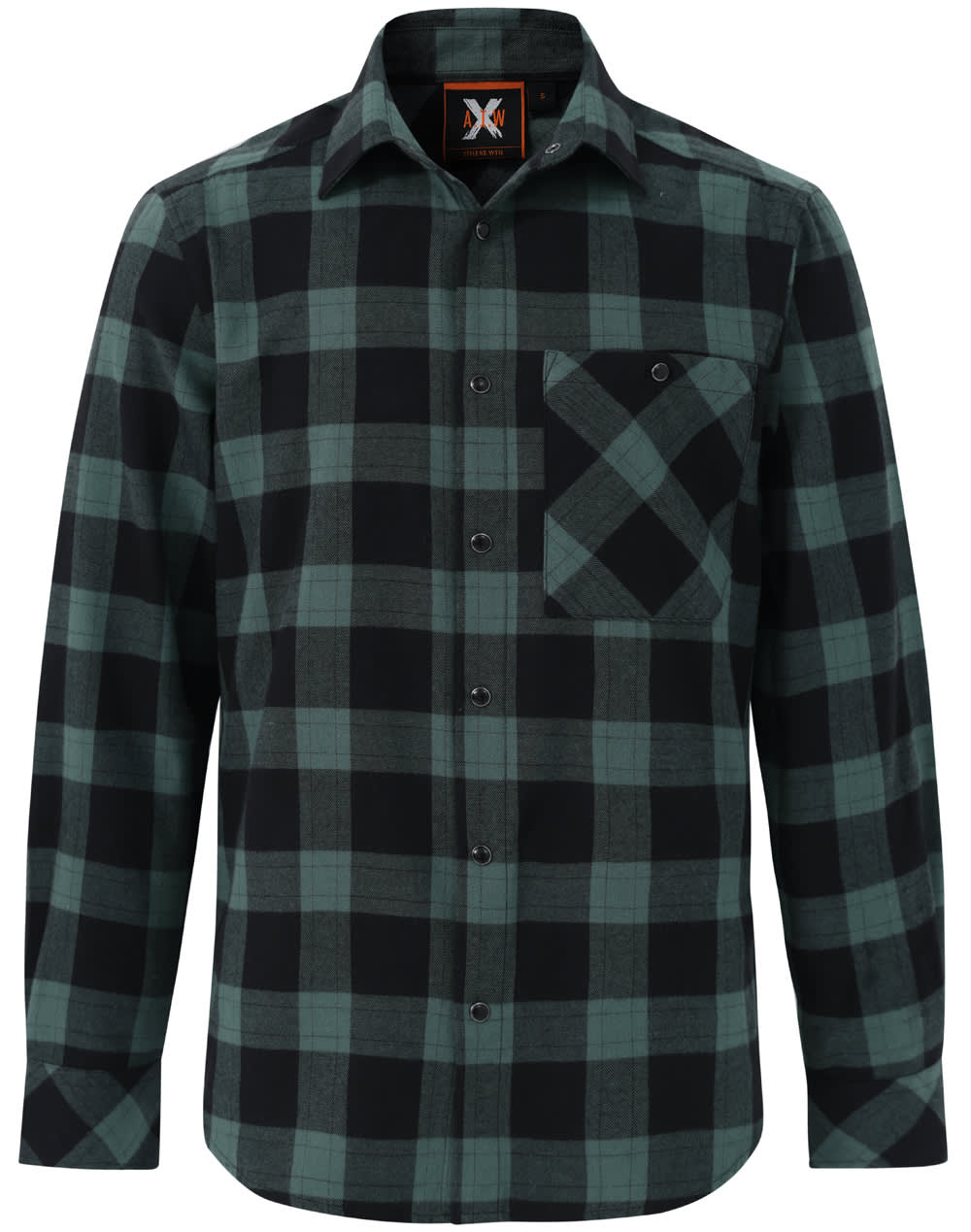 Unisex Flannel Plaid Shirt [53-WT11]