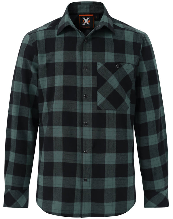 Unisex Flannel Plaid Shirt [53-WT11]